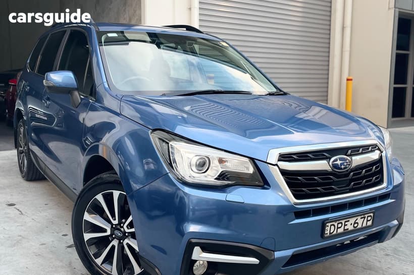 Blue 2017 Subaru Forester Wagon 2.5I-S