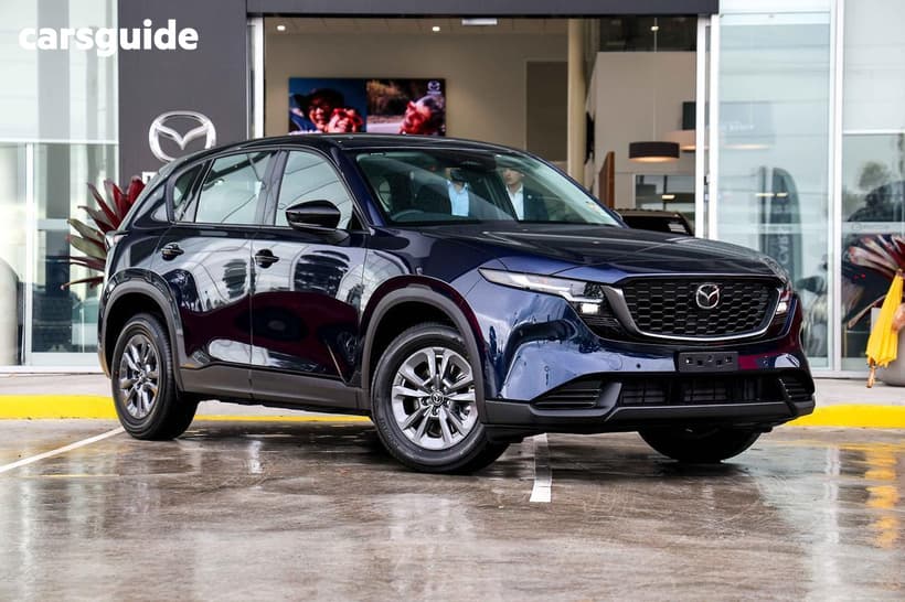 Blue 2026 Mazda CX-5 Wagon G25 Evolve (Awd)