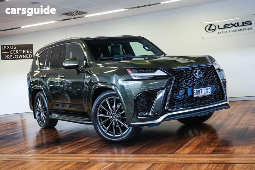 Green 2023 Lexus LX500D Wagon F Sport