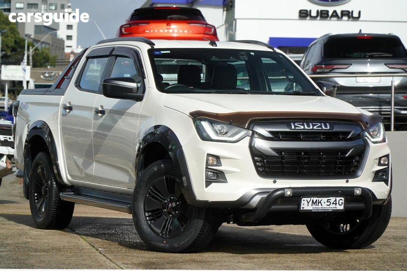 White 2022 Isuzu D-MAX Crew Cab Utility X-Terrain (4X4)