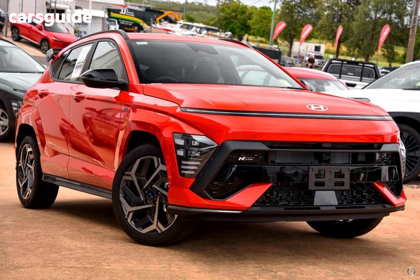 Orange 2026 Hyundai Kona Wagon Elite