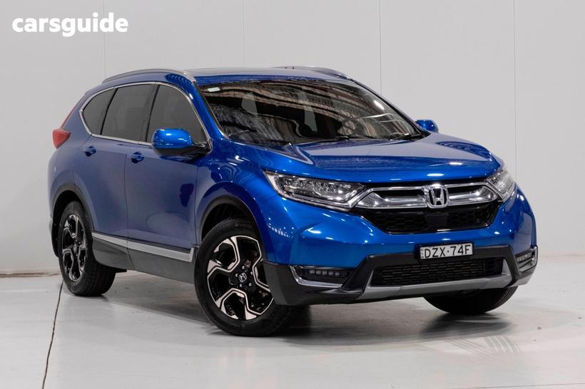 Blue 2019 Honda CR-V Wagon Vti-Lx (Awd)