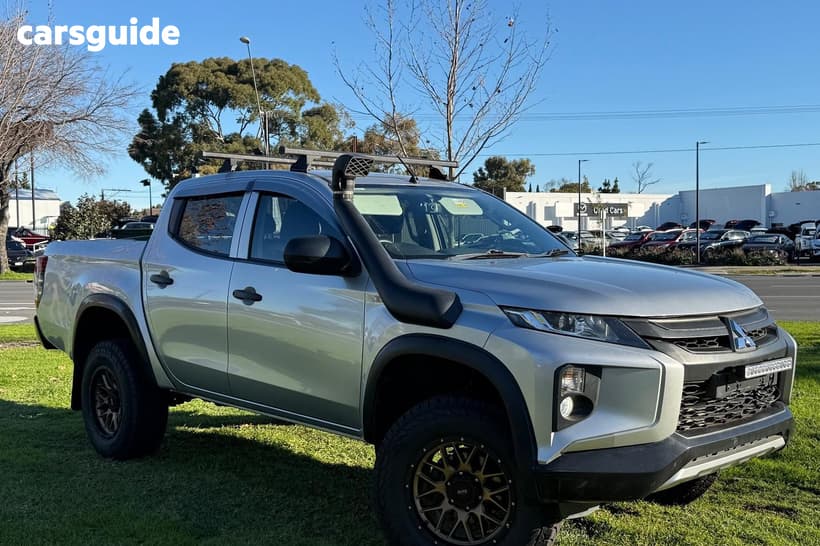 Silver 2019 Mitsubishi Triton Double Cab Pick Up Gls (4X4)