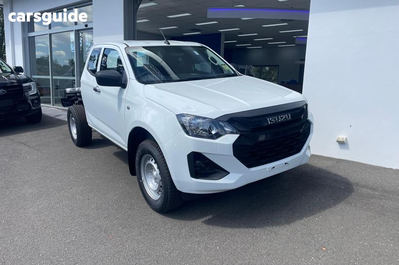 White 2025 Isuzu D-MAX Space Cab Chassis Sx (4X2) High-Ride