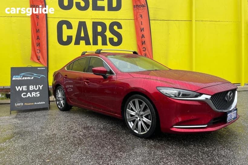 Red 2018 Mazda 6 Sedan Atenza
