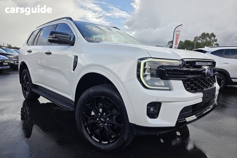 White 2025 Ford Everest Wagon Sport (Rwd)