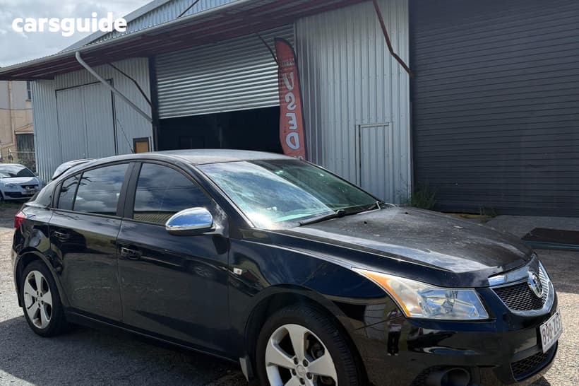 Black 2012 Holden Cruze Hatchback Equipe