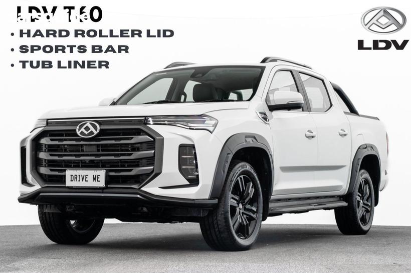 White 2023 LDV T60 Double Cab Utility Max Luxe (4X4)