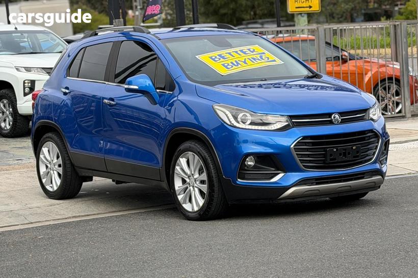 Blue 2018 Holden Trax Wagon Ltz