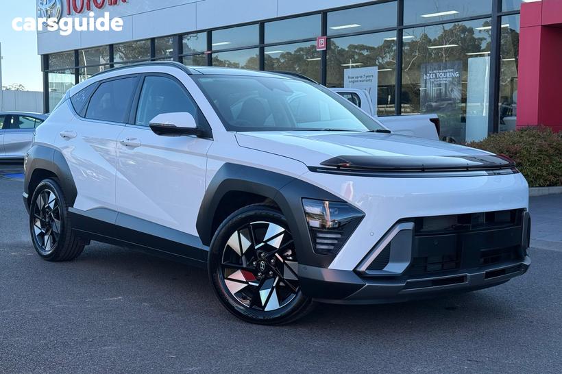 White 2023 Hyundai Kona Wagon (Fwd)
