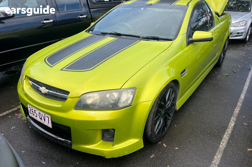 Green 2008 Holden Commodore Utility Ss-V