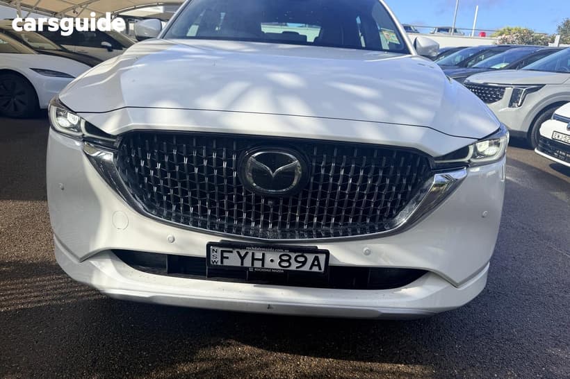 White 2025 Mazda CX-5 Wagon G35 Akera Turbo (Awd)