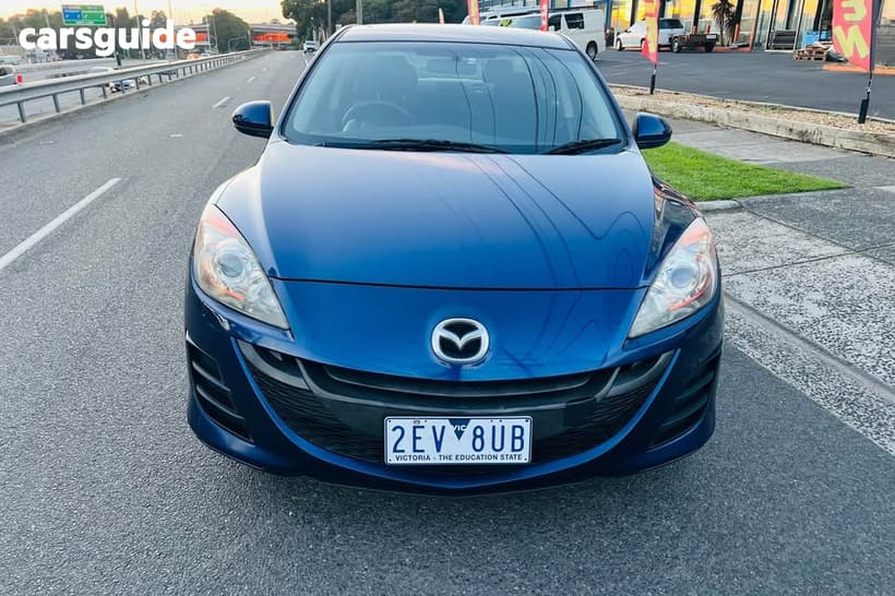 Blue 2011 Mazda 3 Sedan Neo
