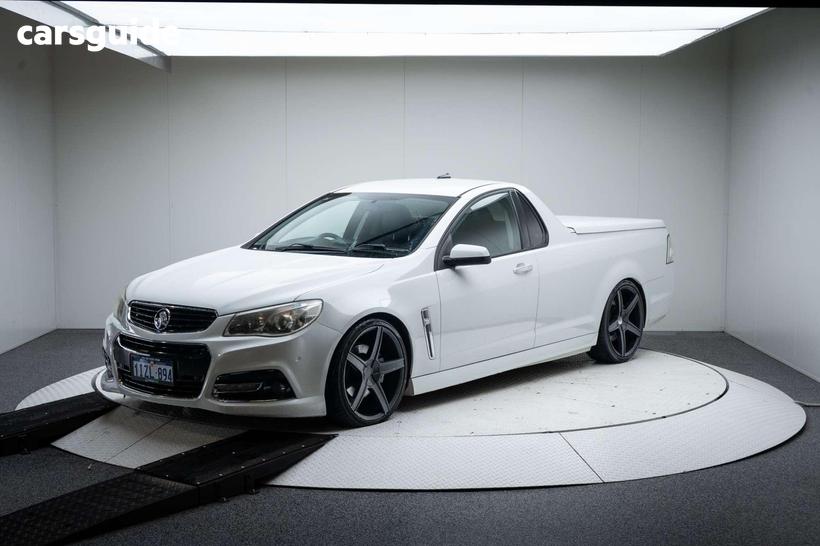 White 2013 Holden UTE Utility Ss-V