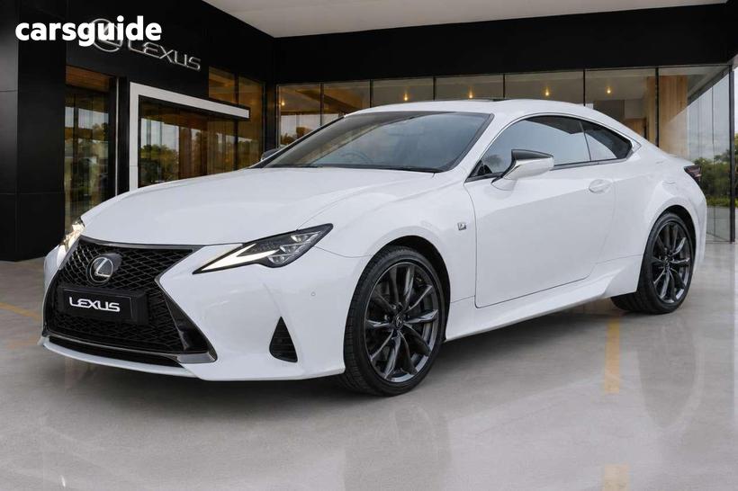 White 2019 Lexus RC350 Coupe F Sport