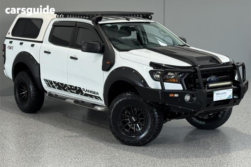 White 2016 Ford Ranger Crew Cab Utility Xl 3.2 (4X4)