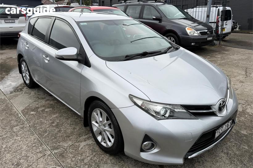 Silver 2014 Toyota Corolla Hatchback Ascent Sport