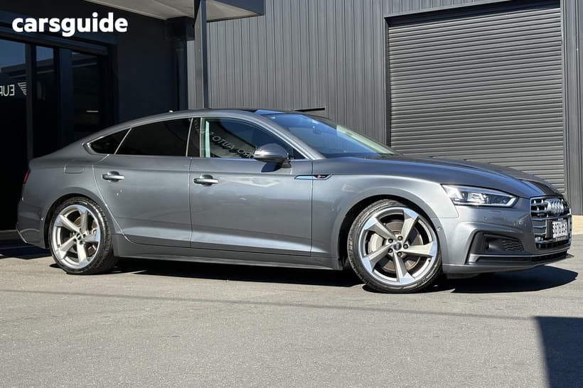 Grey 2017 Audi A5 Hatchback 2.0 Tfsi Quattro S Tronic Sprt
