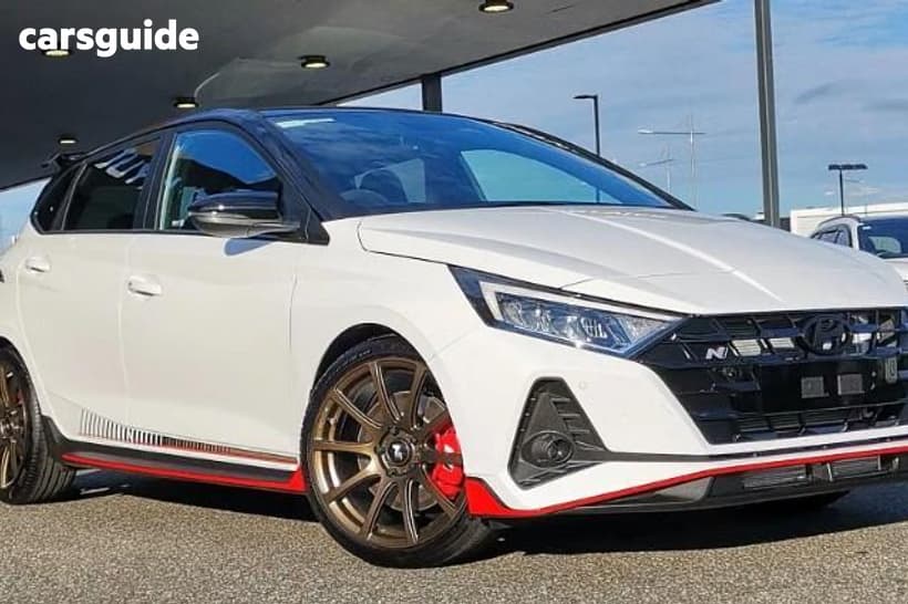 Black 2025 Hyundai I20 Hatchback N