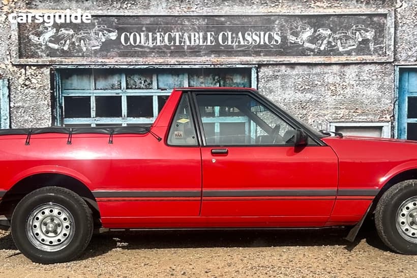 Red 1989 Ford Falcon Utility Gls