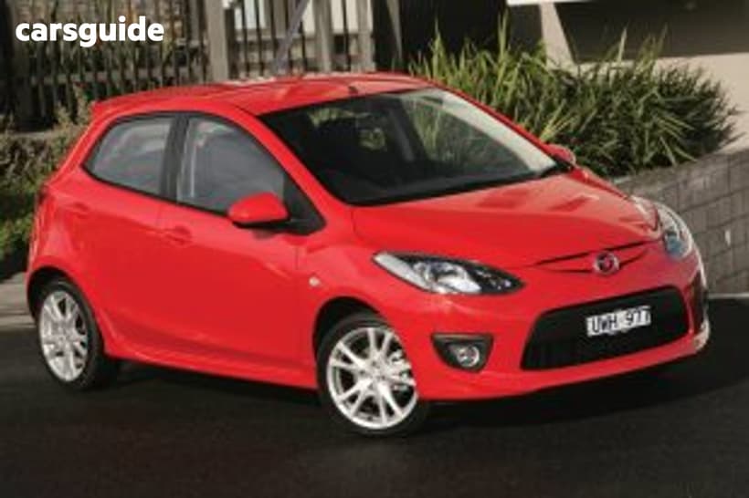 Green 2007 Mazda 2 Hatchback Genki