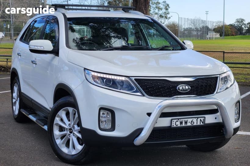 White 2015 Kia Sorento Wagon Sli (4X4)