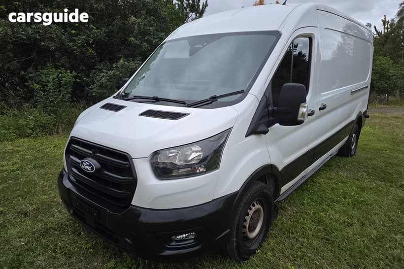 White 2014 Ford Transit Commercial