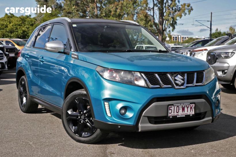Blue 2016 Suzuki Vitara Wagon S Turbo (Fwd)