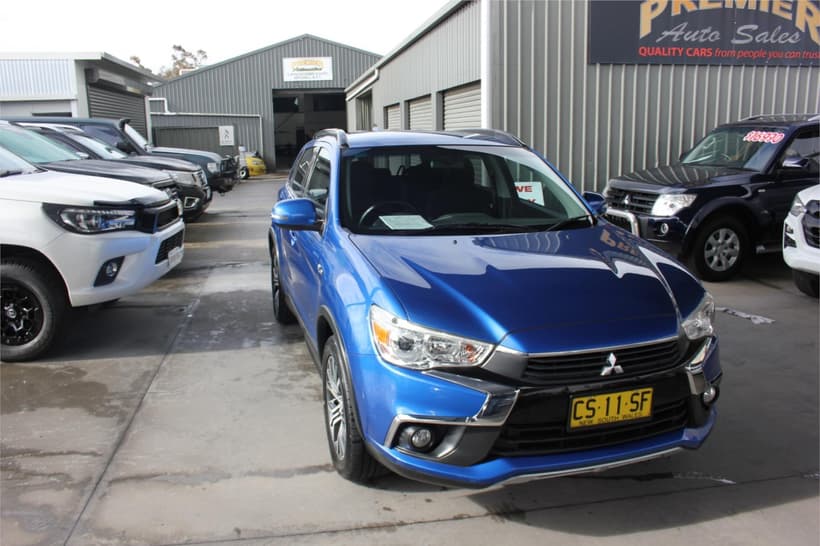 Blue 2017 Mitsubishi ASX Wagon Ls (2Wd)