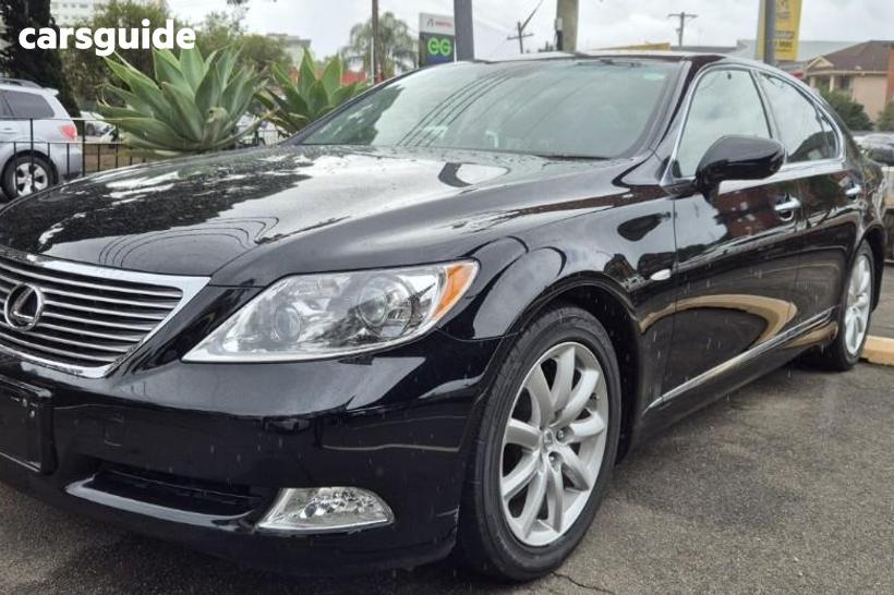 Black 2006 Lexus LS Sedan LS460