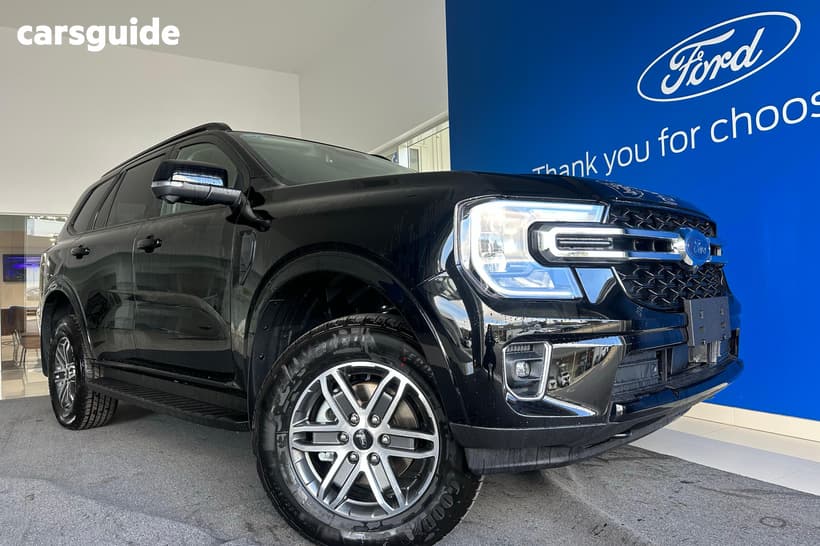 Black 2026 Ford Everest Wagon Trend (4Wd)