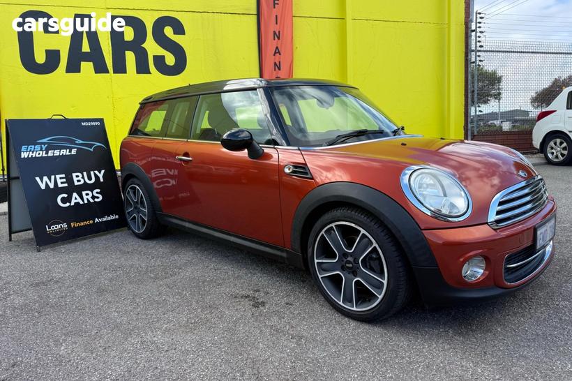 Orange 2014 Mini Cooper SUV CLUBMAN R55 MY14