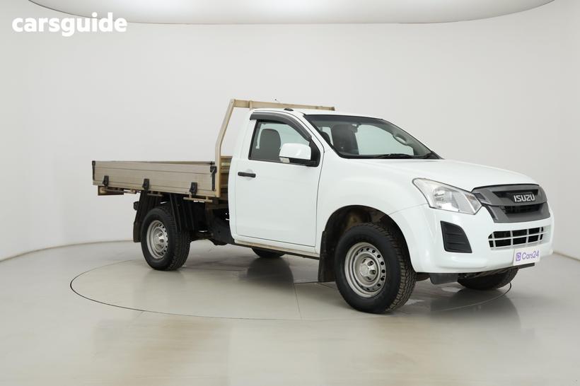 White 2020 Isuzu D-MAX Cab Chassis Sx Hi-Ride (4X2)