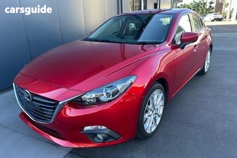 Red 2014 Mazda 3 Hatchback Sp25