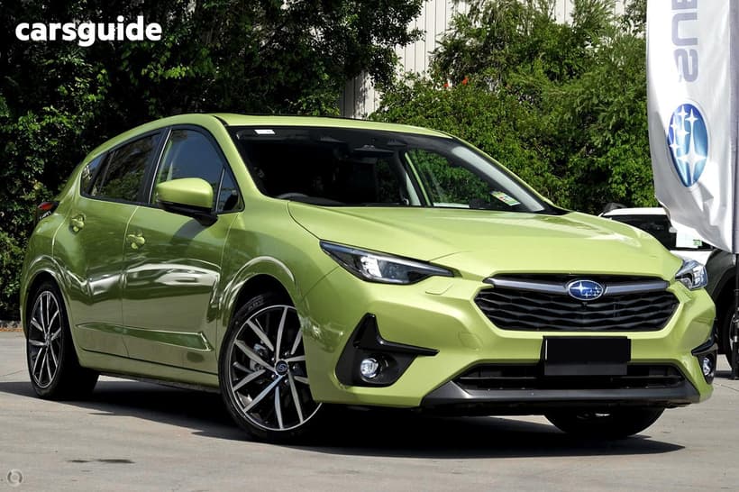 Yellow 2026 Subaru Impreza Hatchback 2.0S (Awd)