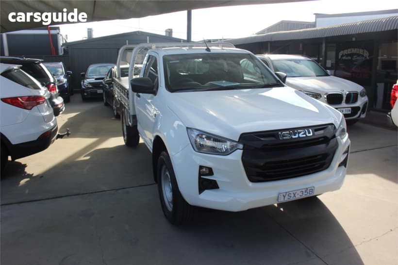 White 2023 Isuzu D-MAX Cab Chassis Sx (4X2) High-Ride