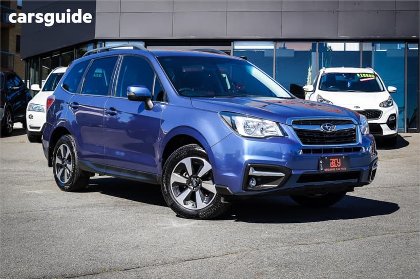 Blue 2018 Subaru Forester Wagon 2.5I-L
