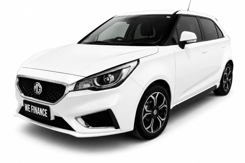 White 2019 MG MG3 Hatchback Core