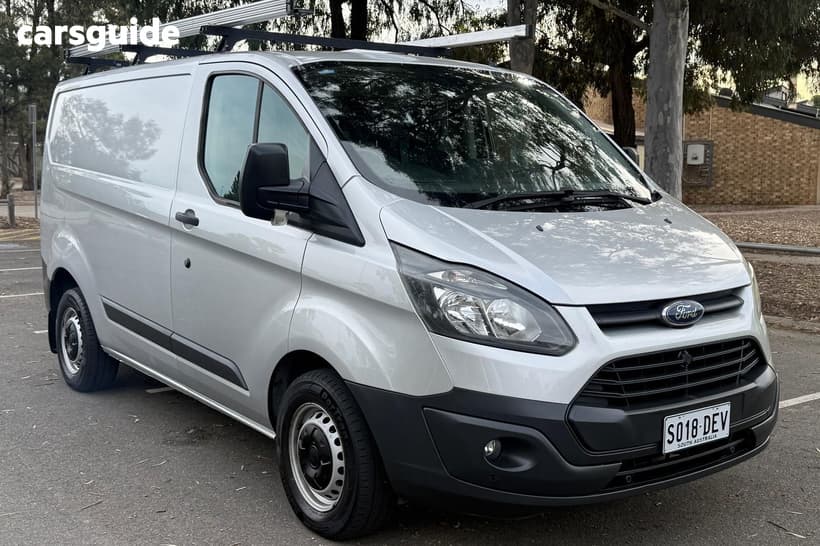 Silver 2014 Ford Transit Custom Van 290S (Swb)