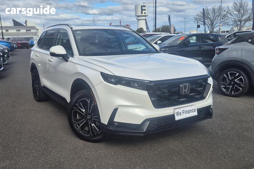 White 2024 Honda CR-V Wagon Vti Lx (Awd) 5 Seats