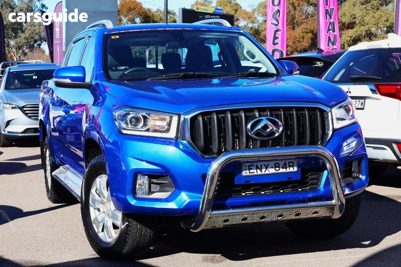 Blue 2021 LDV T60 Double Cab Utility Pro (4X4)