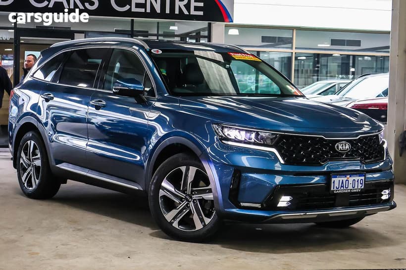 Blue 2021 Kia Sorento Wagon Sport+ 7 Seat