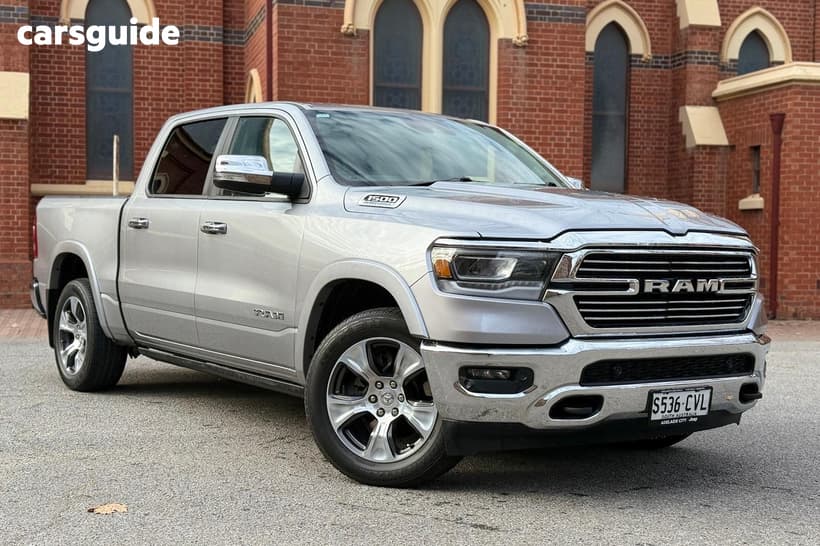 Silver 2022 RAM 1500 Crew Cab Utility Laramie (4X4) Fd3.2