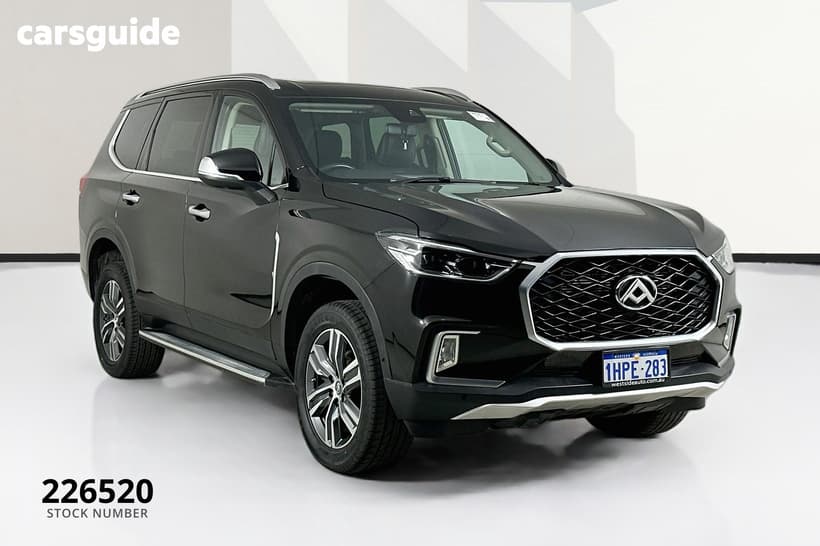 Black 2022 LDV D90 Wagon Executive (4Wd) D20