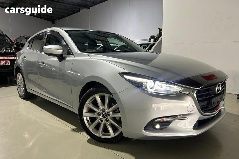 Silver 2018 Mazda 3 Hatchback Sp25 Gt