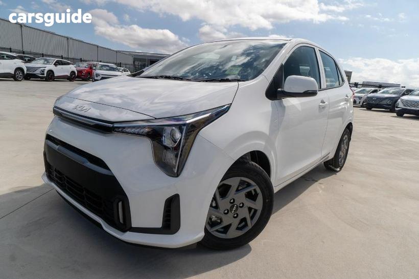 White 2025 Kia Picanto Hatchback Sport (Pe2)