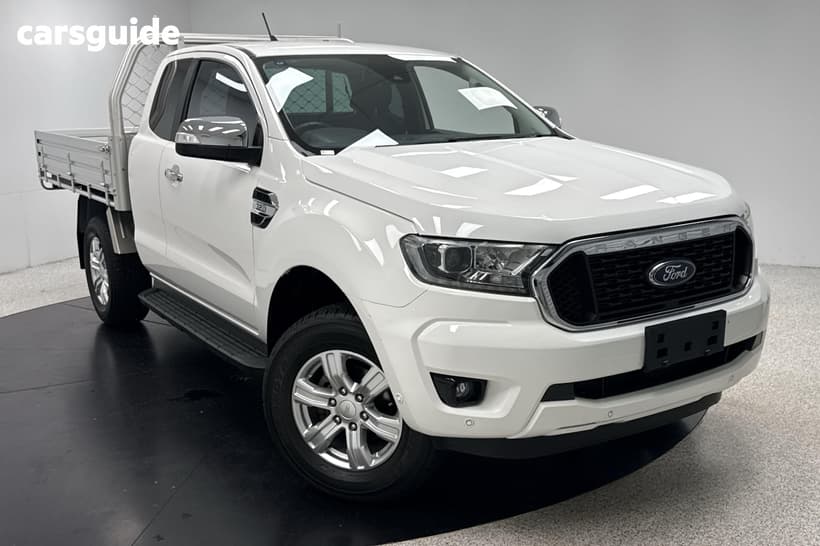 White 2021 Ford Ranger Super Cab Utility Xlt 3.2 (4X4)