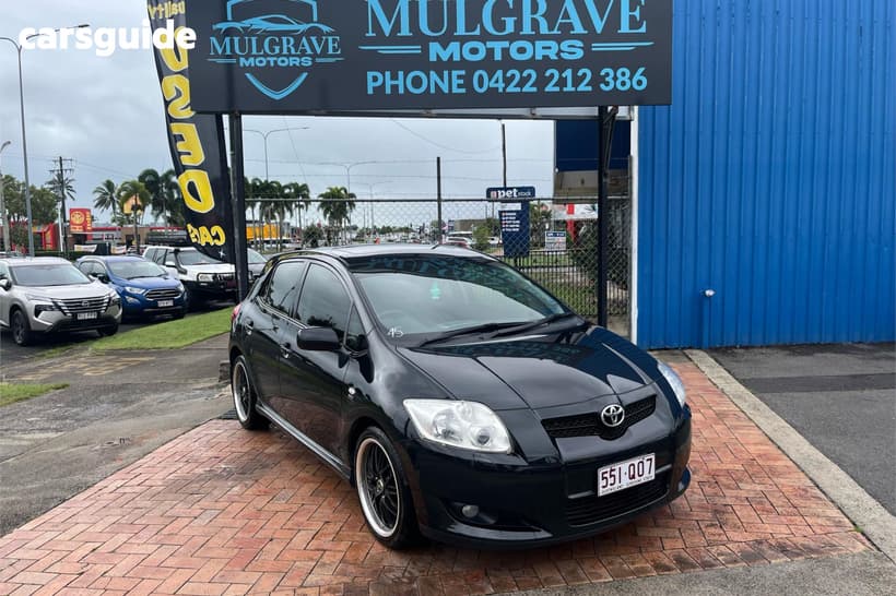 Black 2007 Toyota Corolla Hatchback Levin Zr