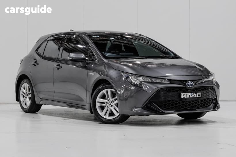 Grey 2022 Toyota Corolla Hatchback Ascent Sport Hybrid