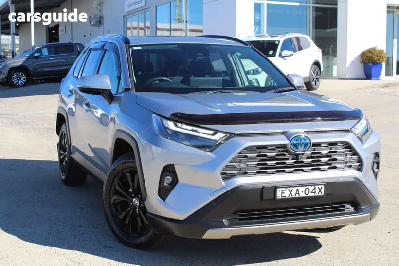 Silver 2022 Toyota RAV4 Wagon Cruiser (2Wd) Hybrid